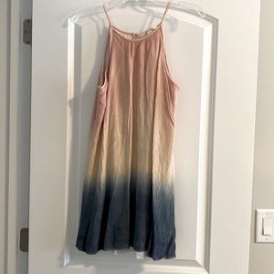 Pink and Blue Ombré Dress from Francesca’s